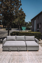 Article Nordby 104" Reversible Sleeper Sectional - Pep Gray