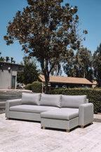 Article Nordby 104" Reversible Sleeper Sectional - Pep Gray