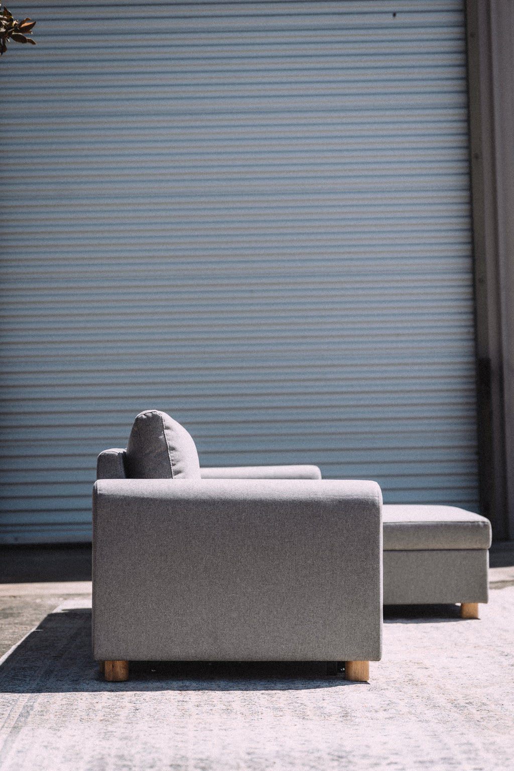 Article Nordby 104" Reversible Sleeper Sectional - Pep Gray