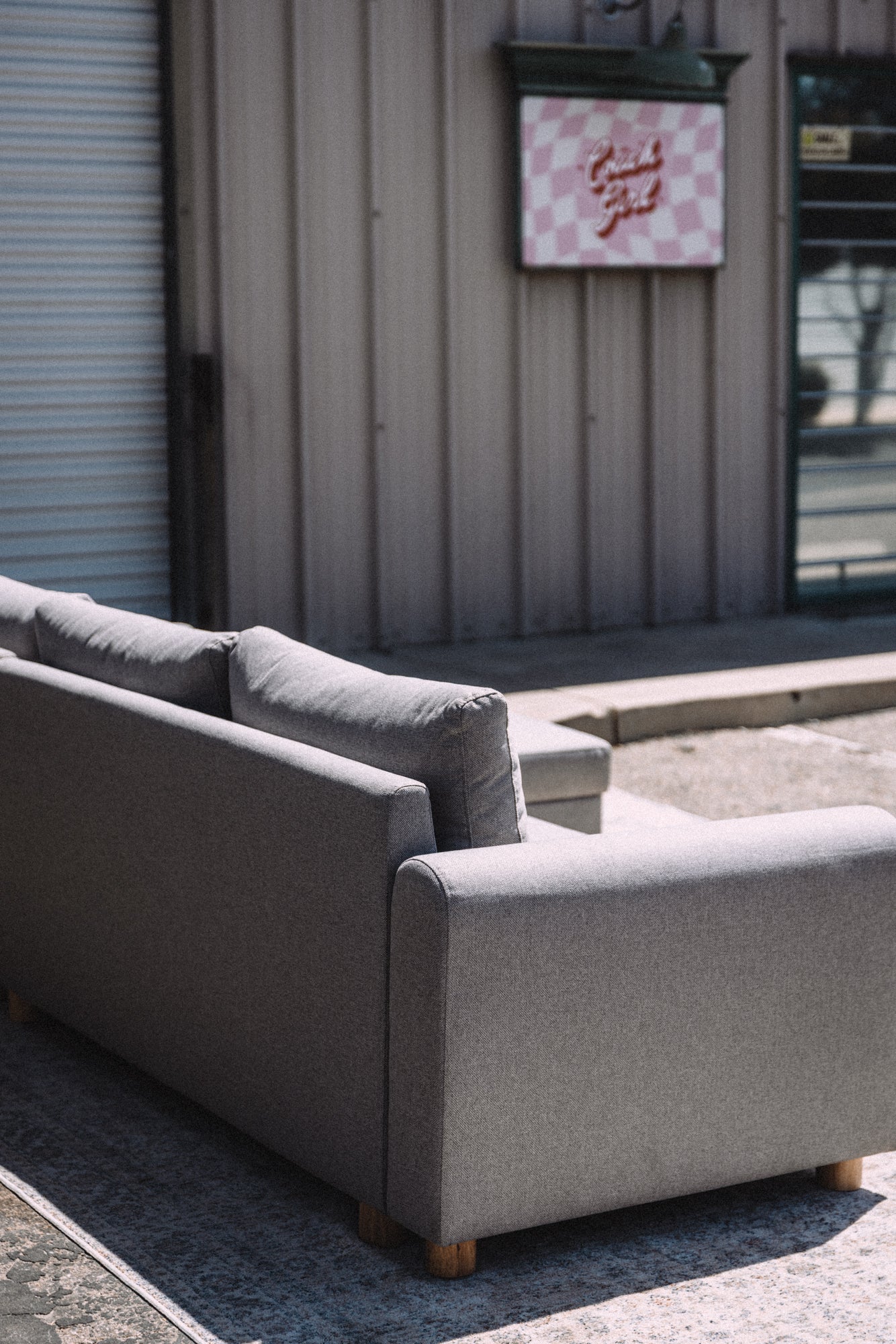 Article Nordby 104" Reversible Sleeper Sectional - Pep Gray