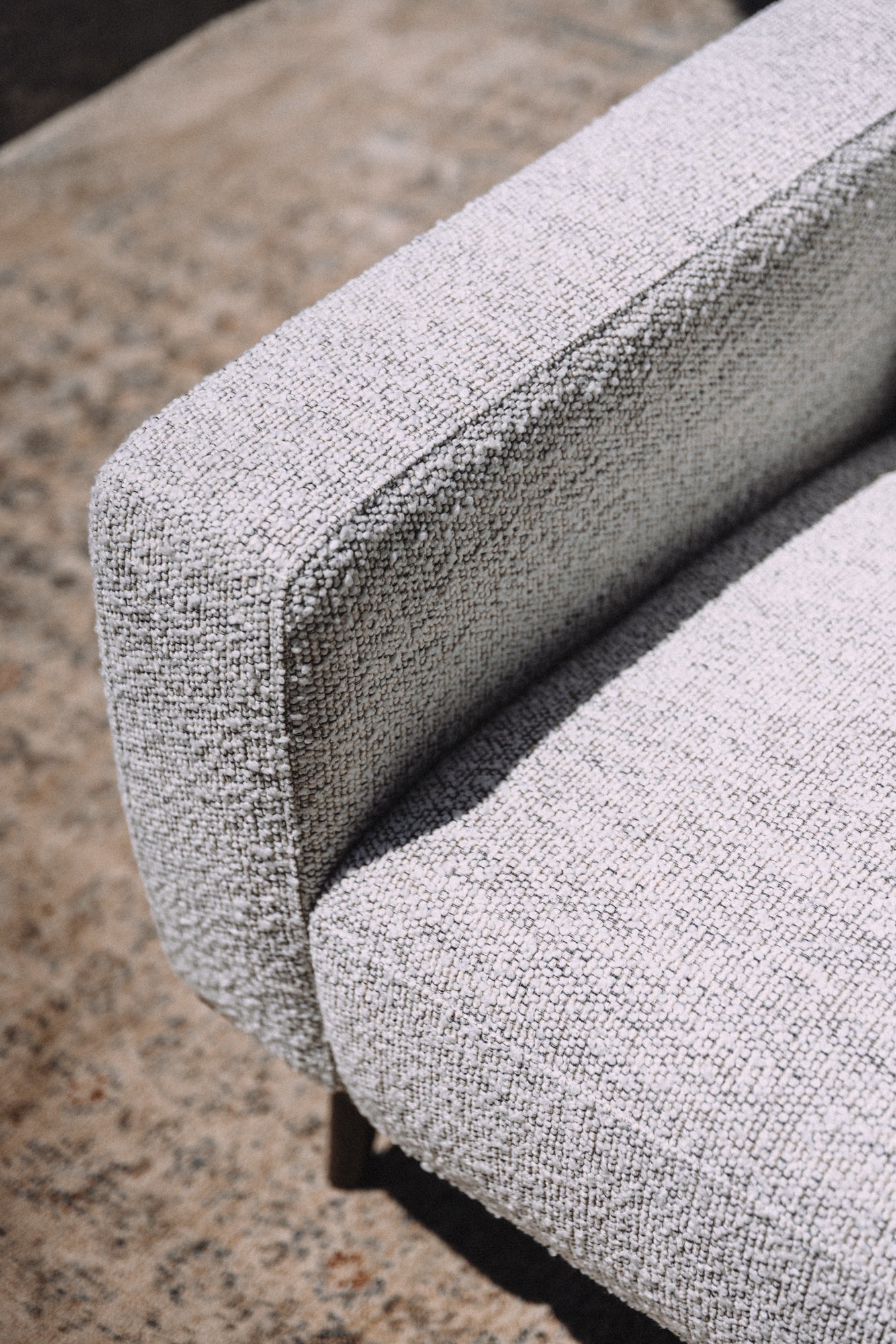Article Rhett 63.5" Loveseat - Pepper Ivory