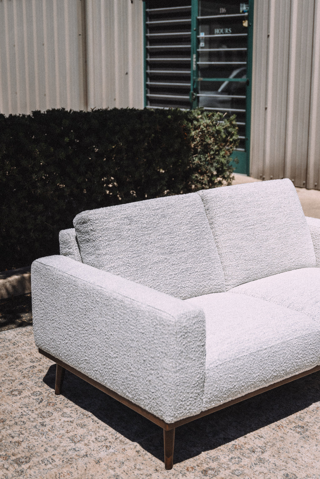 Article Rhett 63.5" Loveseat - Pepper Ivory