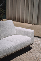 Article Rhett 63.5" Loveseat - Pepper Ivory