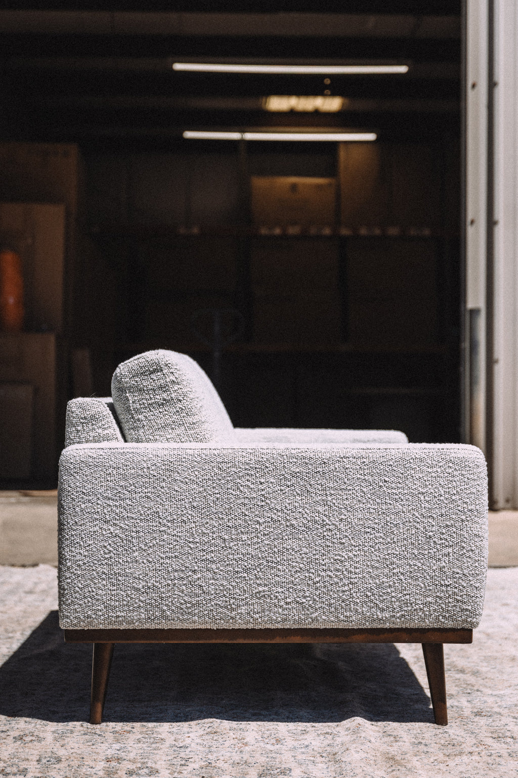 Article Rhett 63.5" Loveseat - Pepper Ivory