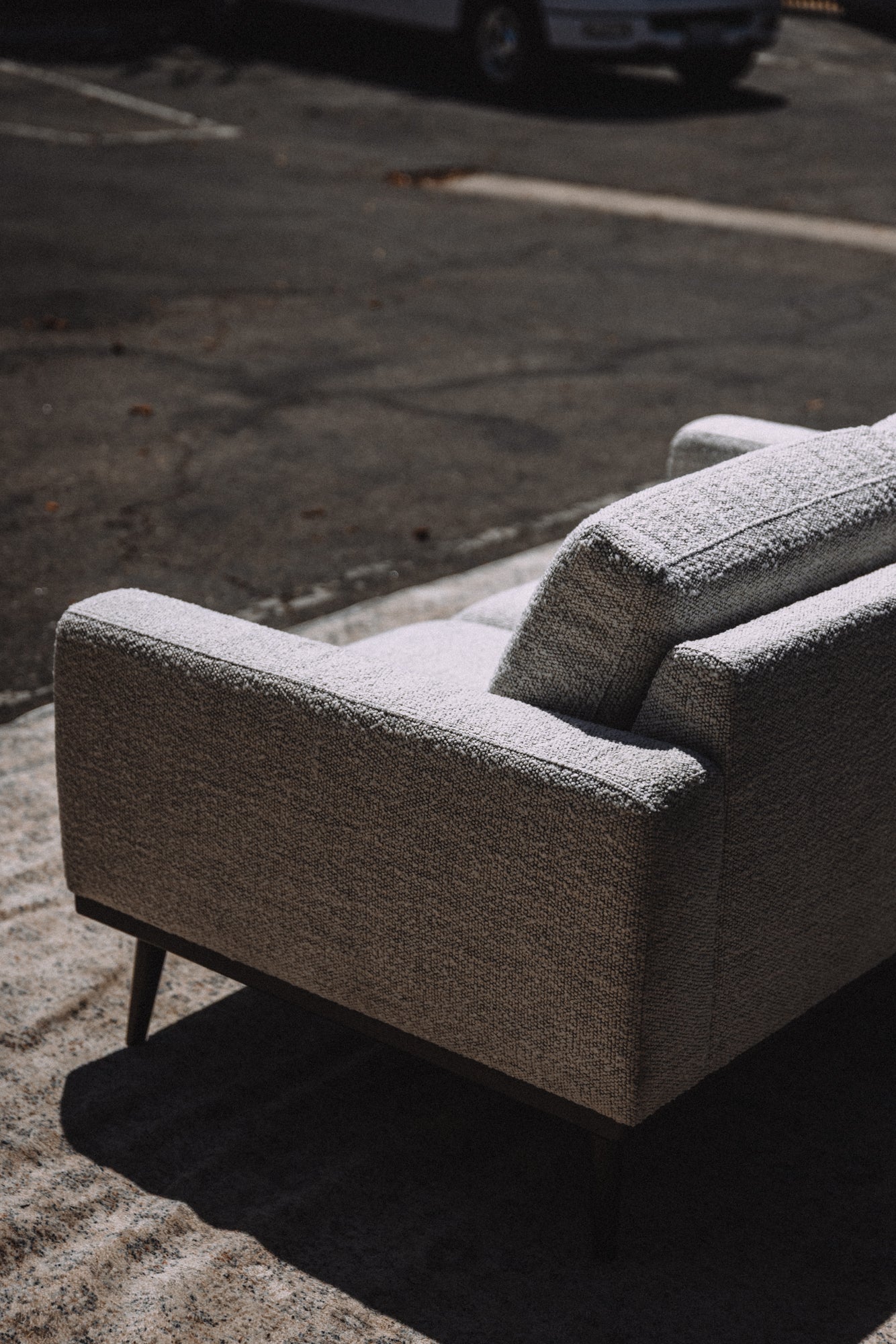 Article Rhett 63.5" Loveseat - Pepper Ivory