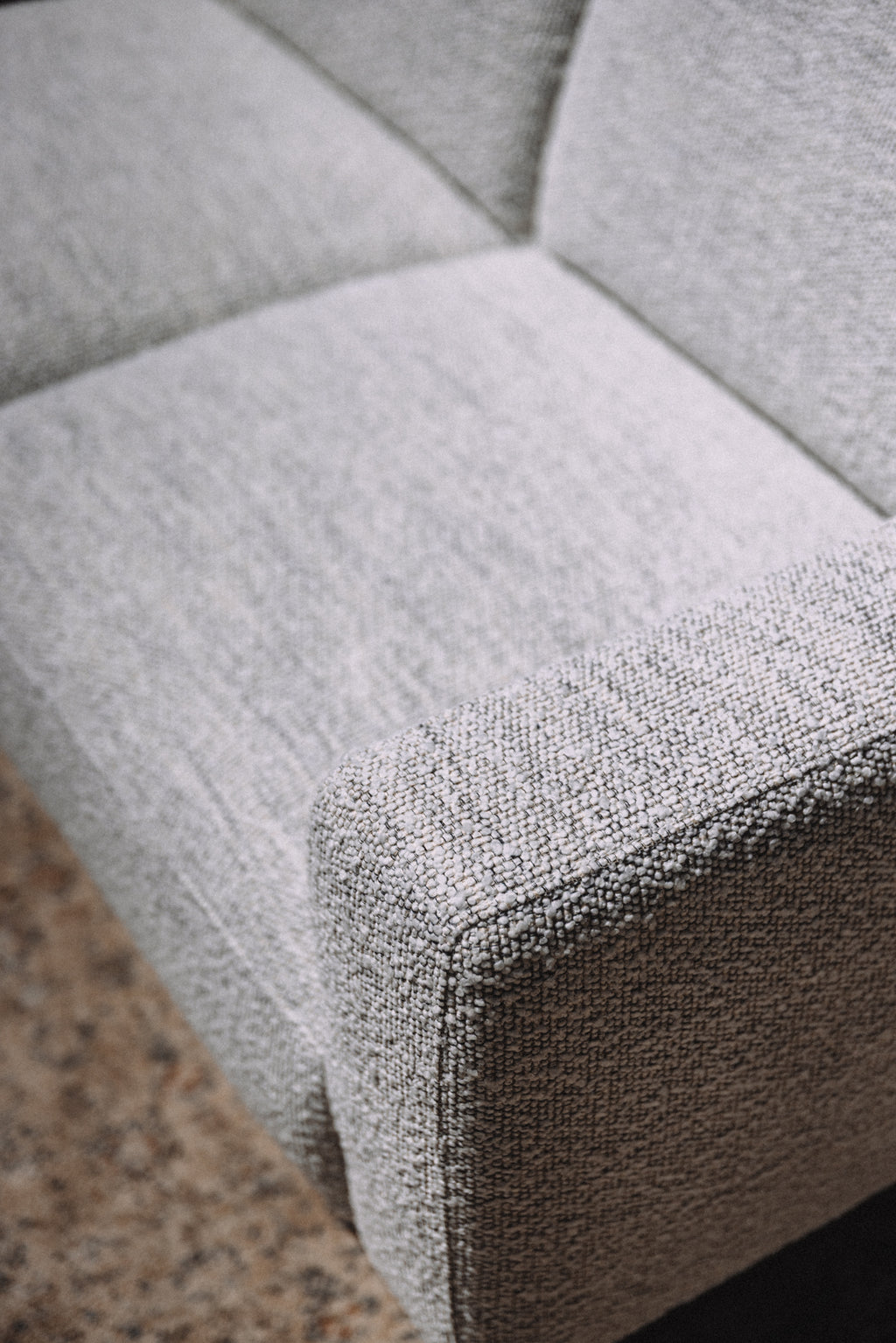 Article Rhett 63.5" Loveseat - Pepper Ivory
