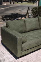 Article Sven 91" Tufted Corner Sectional - Fir Green