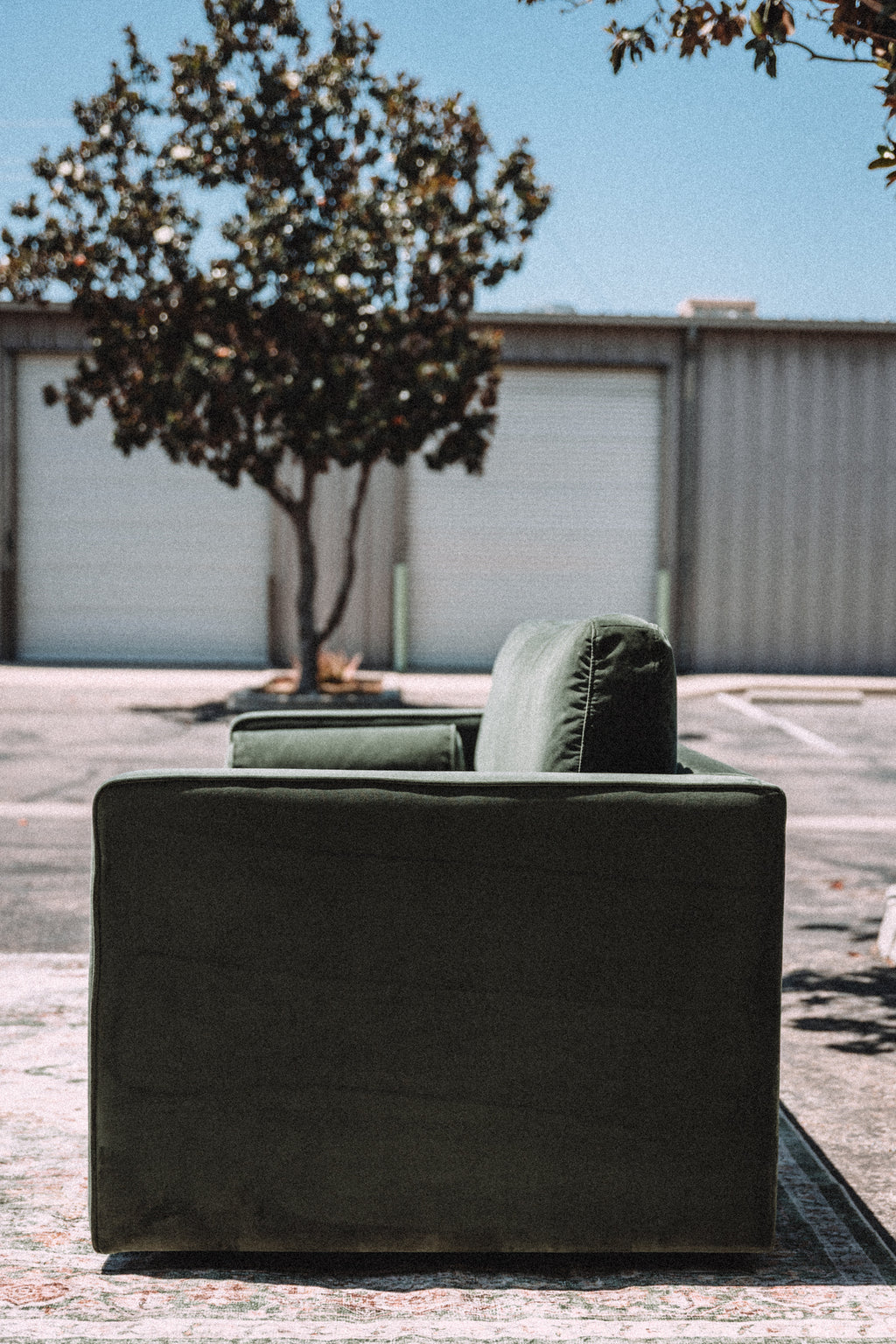 Article Sven 88" Tufted Velvet Sofa Bed Plush Pacific Green Velvet