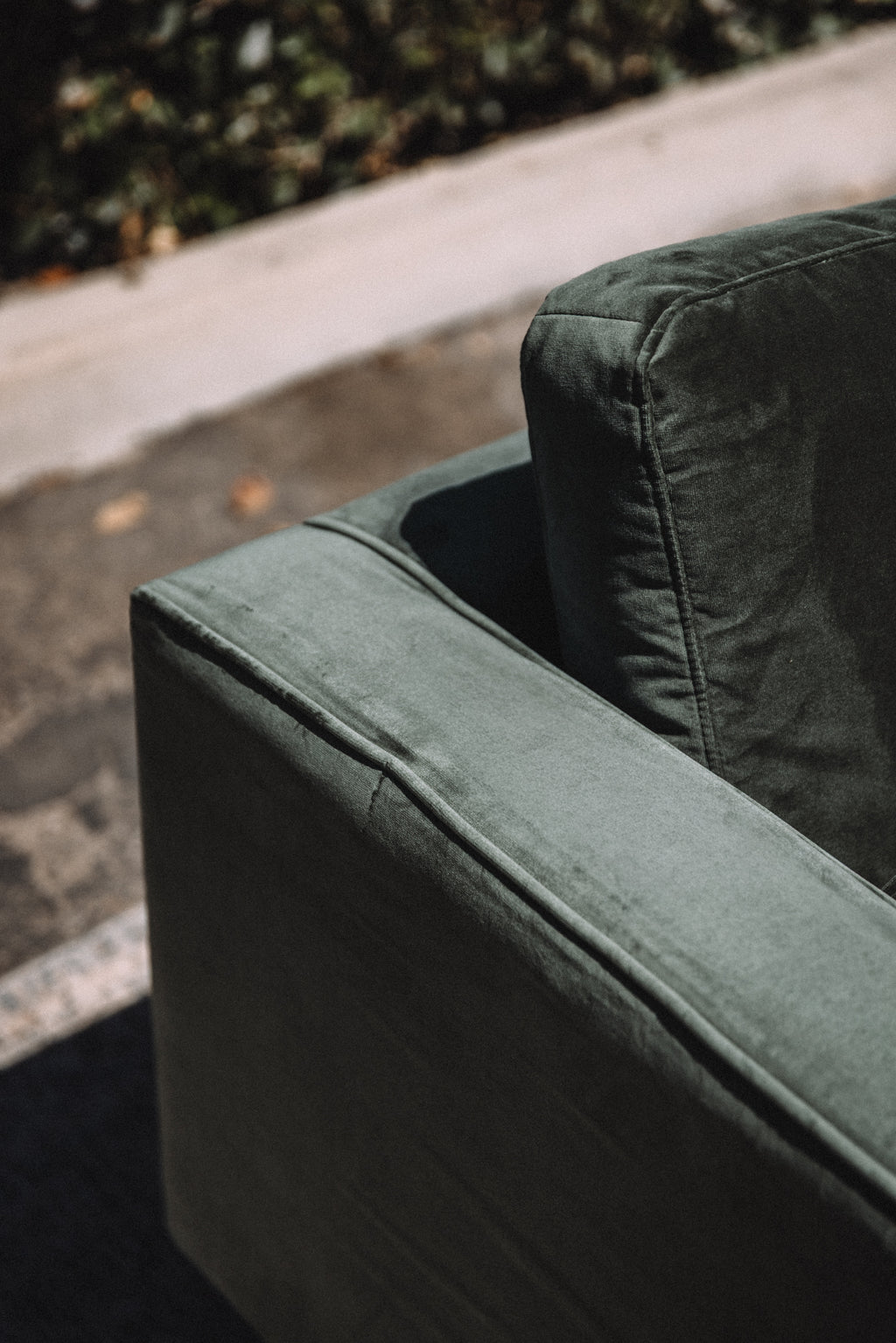 Article Sven 88" Tufted Velvet Sofa - Plush Pacific Green