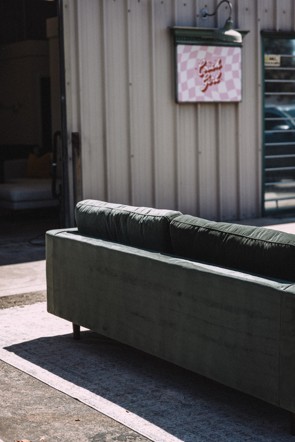 Article Sven 88" Tufted Velvet Sofa - Plush Pacific Green