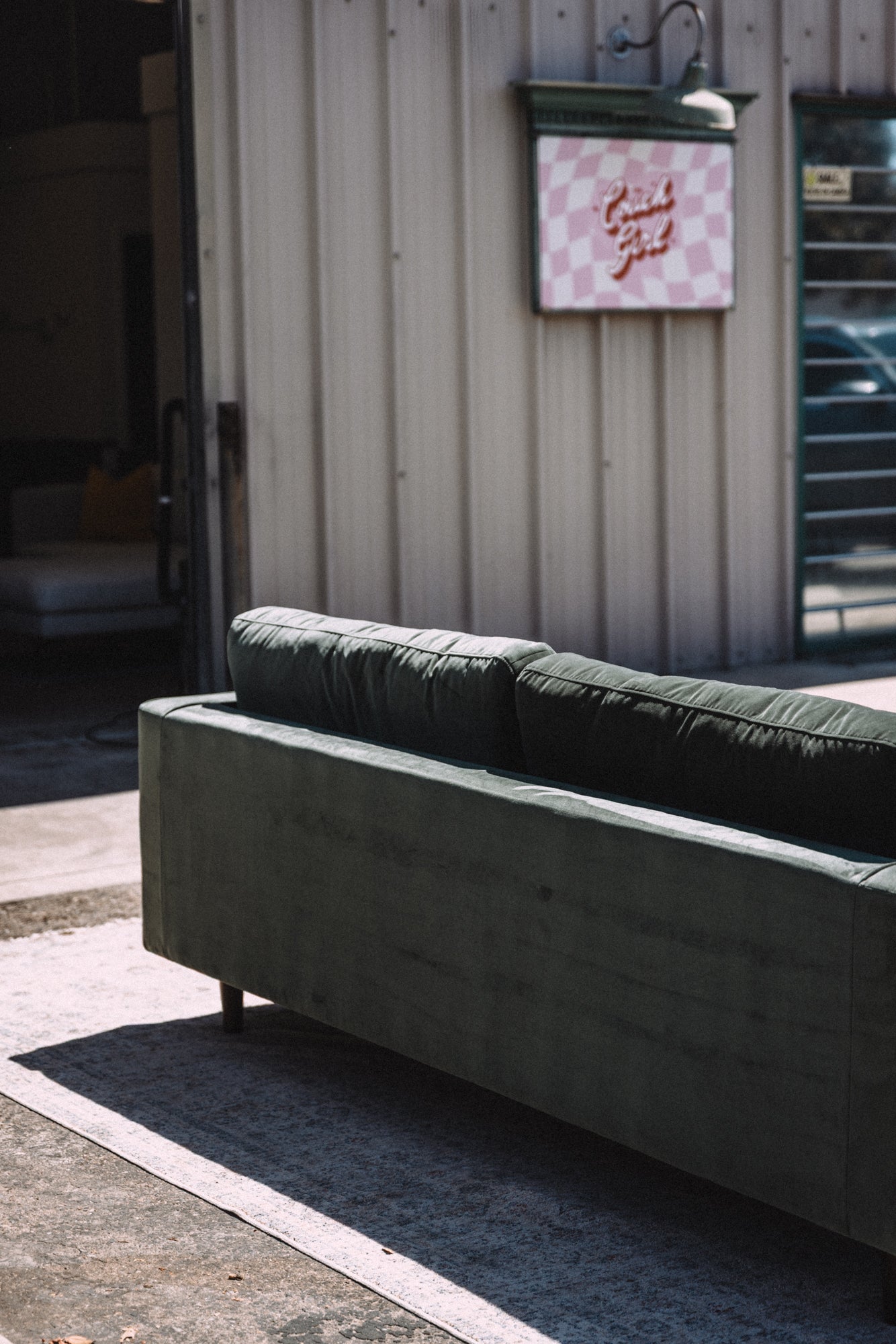 Article Sven 88" Tufted Velvet Sofa - Plush Pacific Green