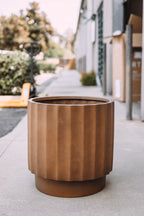 Tera Tall Indoor/Outdoor Planter - Terracotta