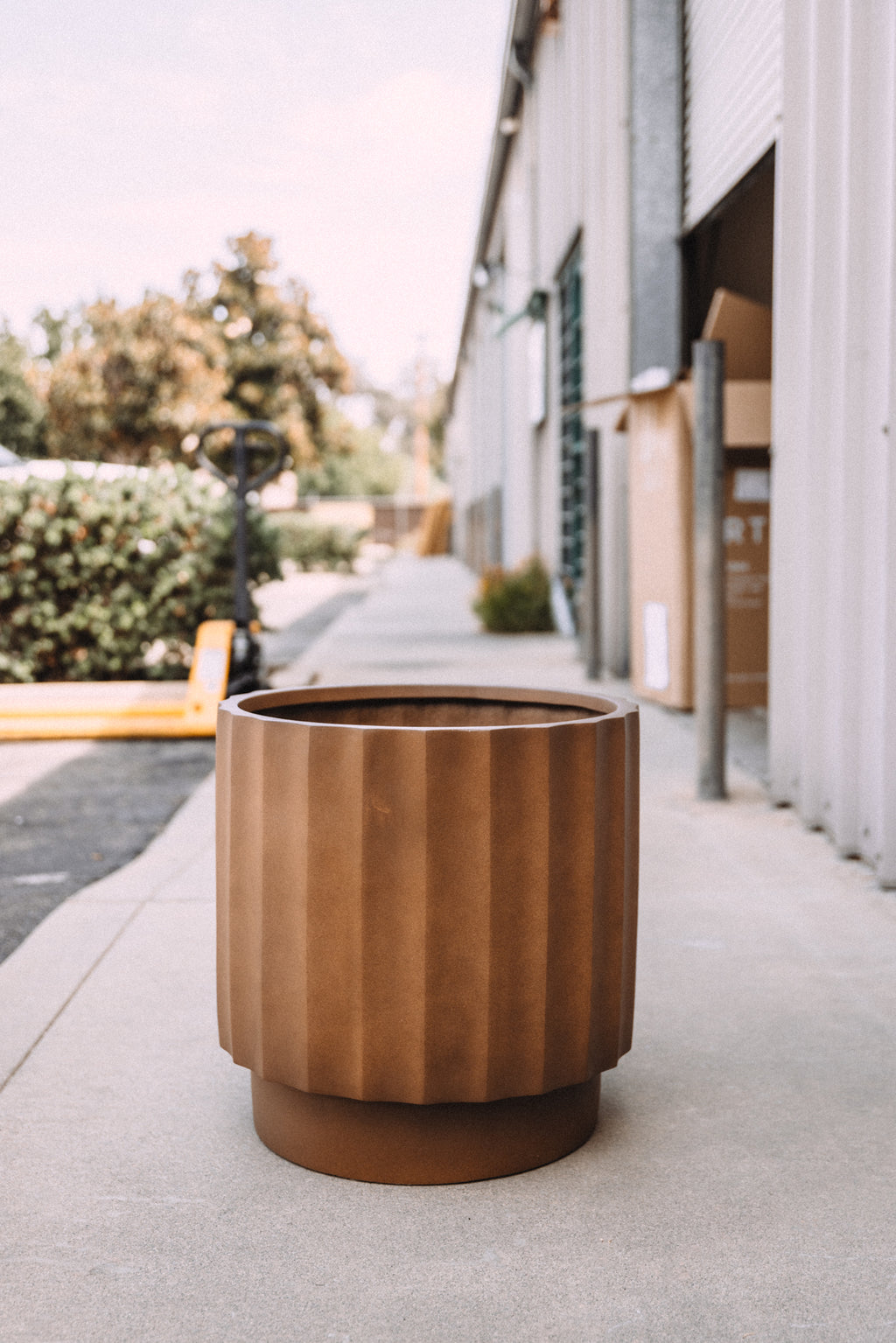 Tera Tall Indoor/Outdoor Planter - Terracotta
