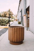 Tera Tall Indoor/Outdoor Planter - Terracotta