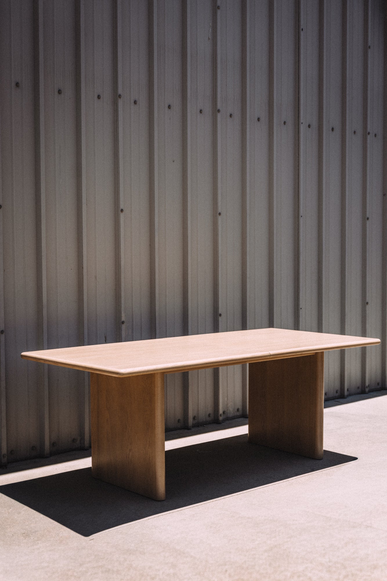 Article Torme 82.75" - 104.25" Extendable Dining Table - White Oak