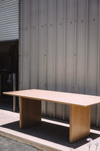 Article Torme 82.75" - 104.25" Extendable Dining Table - White Oak