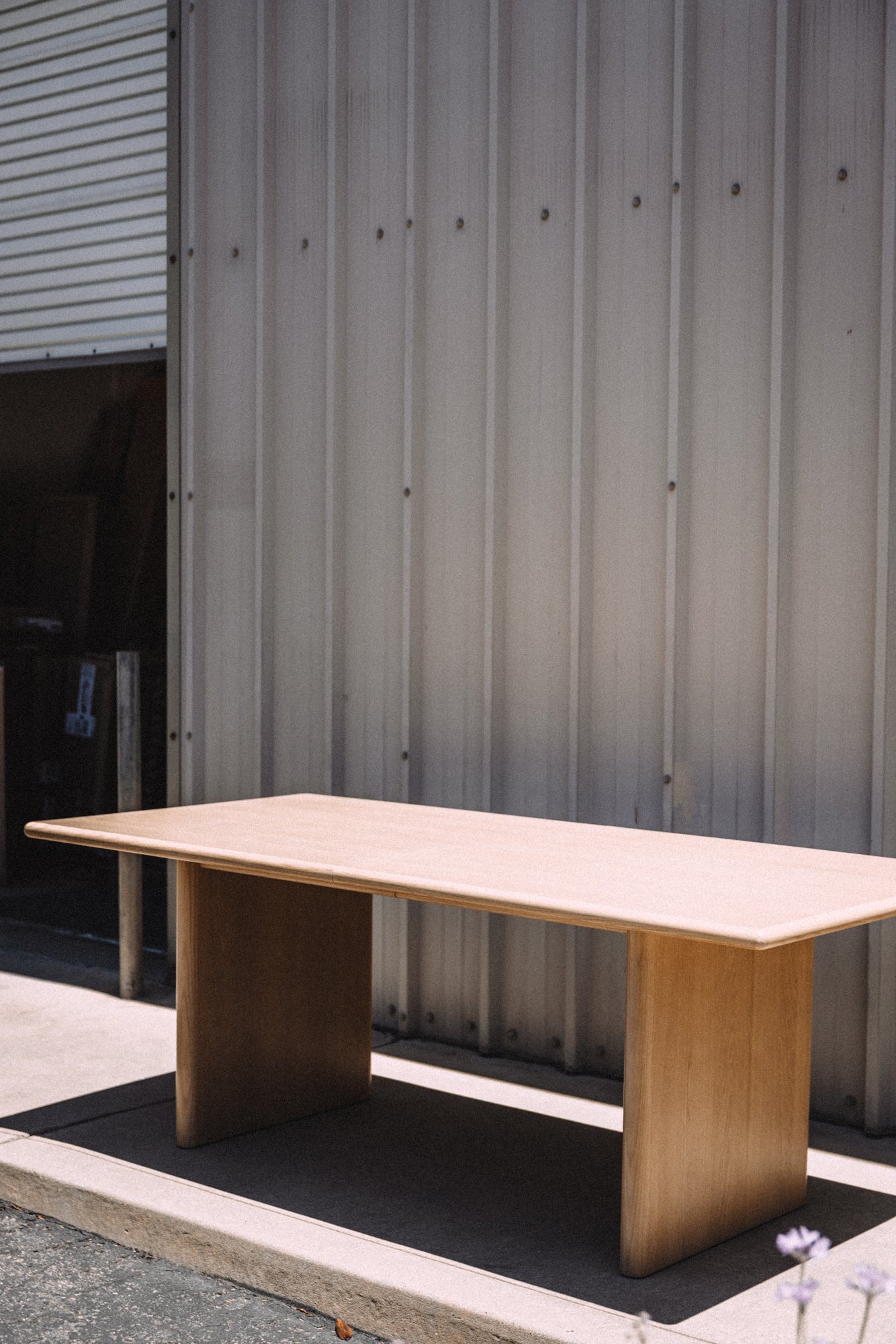 Article Torme 82.75" - 104.25" Extendable Dining Table - White Oak