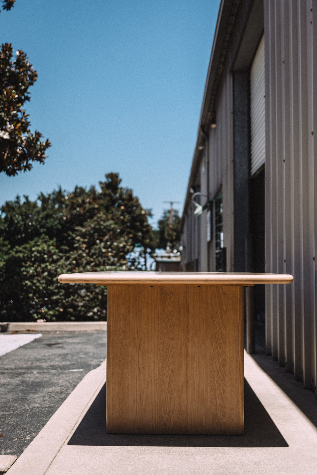 Article Torme 82.75" - 104.25" Extendable Dining Table - White Oak
