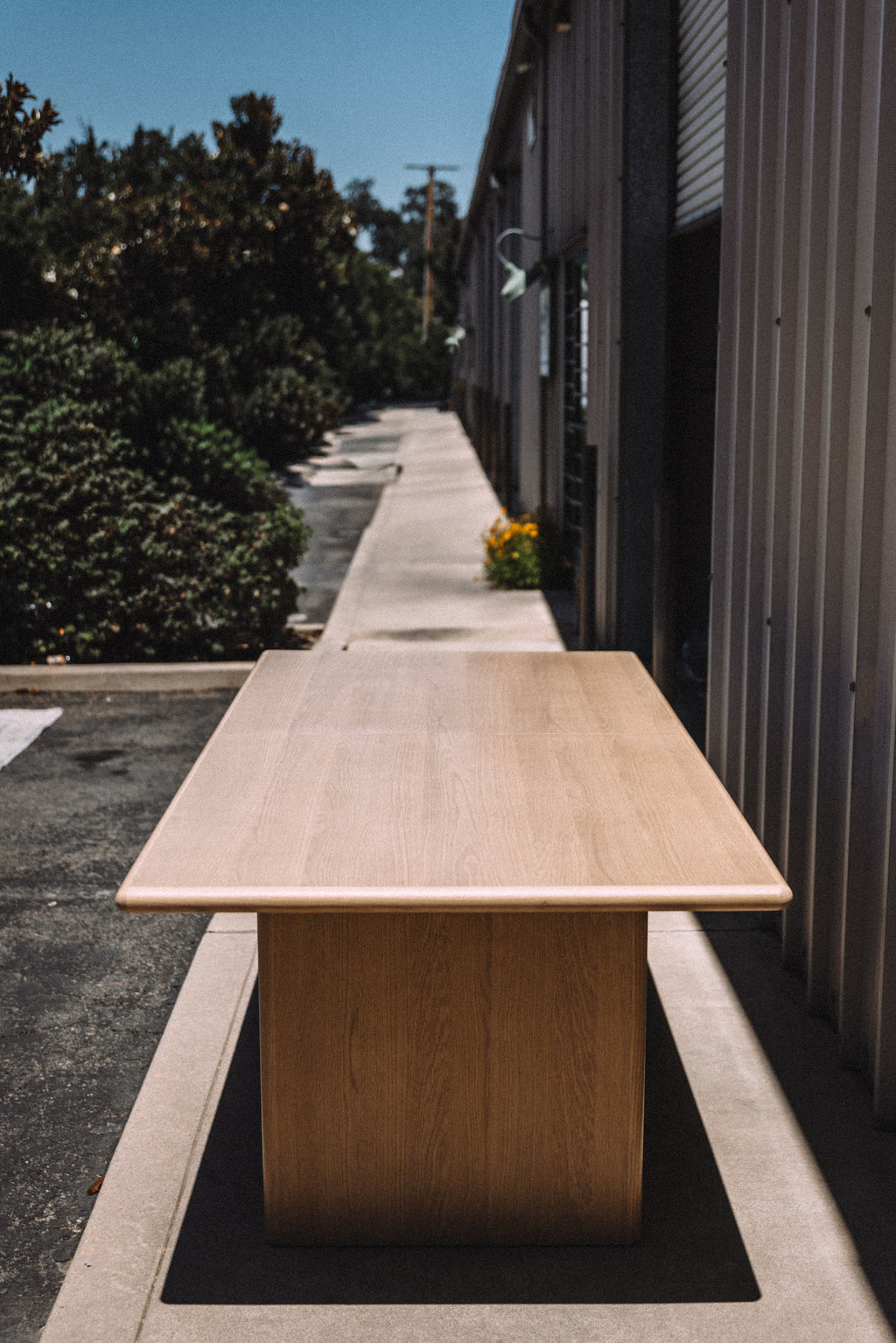 Article Torme 82.75" - 104.25" Extendable Dining Table - White Oak