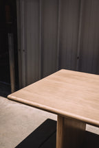 Article Torme 82.75" - 104.25" Extendable Dining Table - White Oak