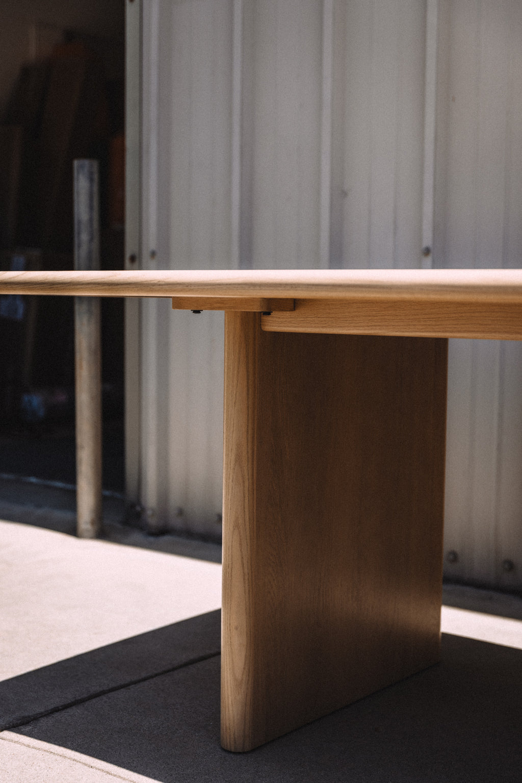 Article Torme 82.75" - 104.25" Extendable Dining Table - White Oak