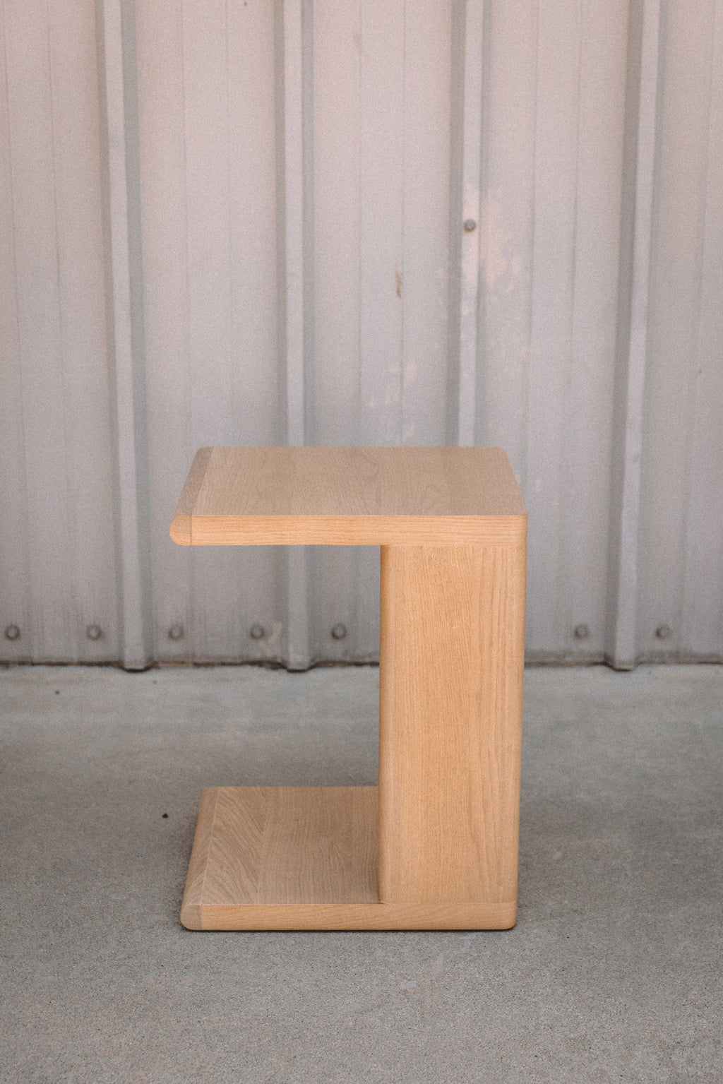Article Torme C Side Table - White Oak