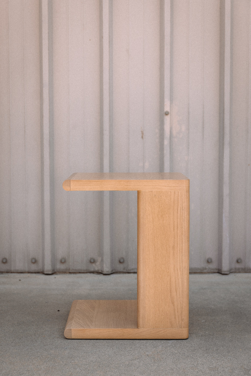 Article Torme C Side Table - White Oak