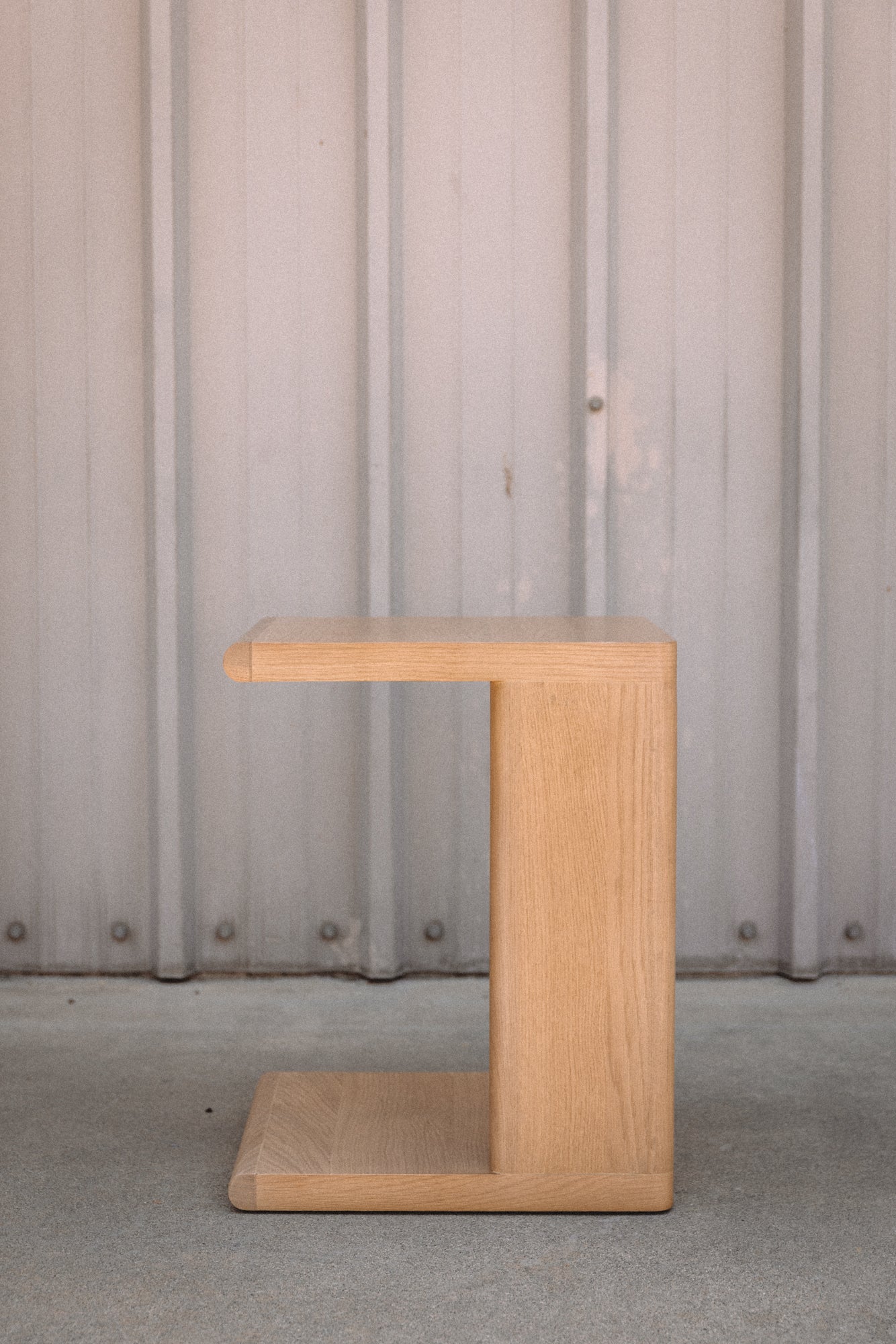 Article Torme C Side Table - White Oak