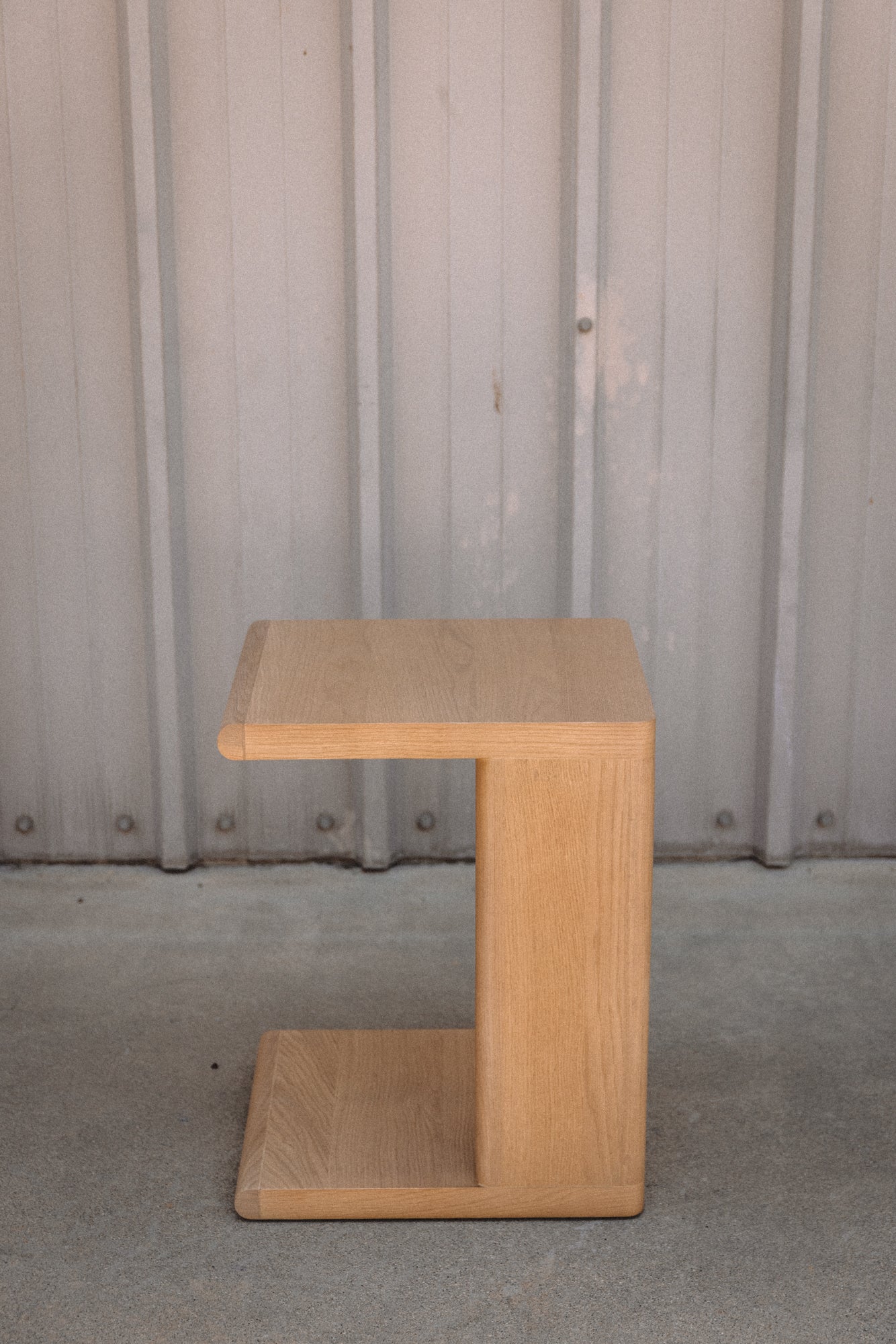 Article Torme C Side Table - White Oak