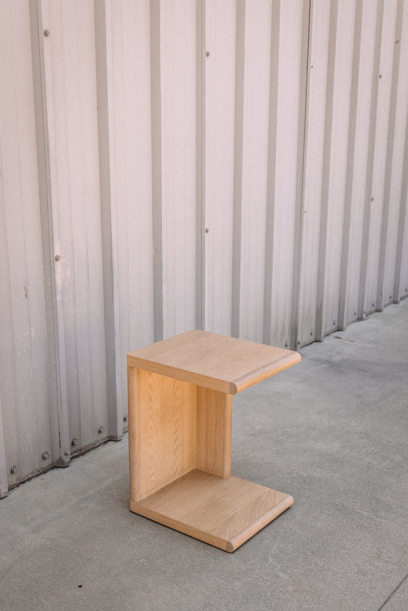 Article Torme C Side Table - White Oak