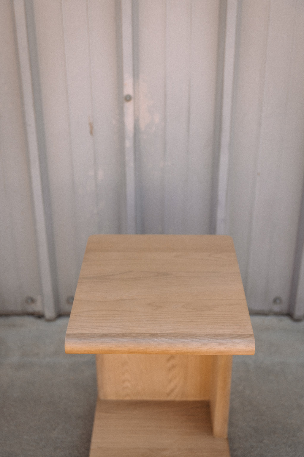 Article Torme C Side Table - White Oak