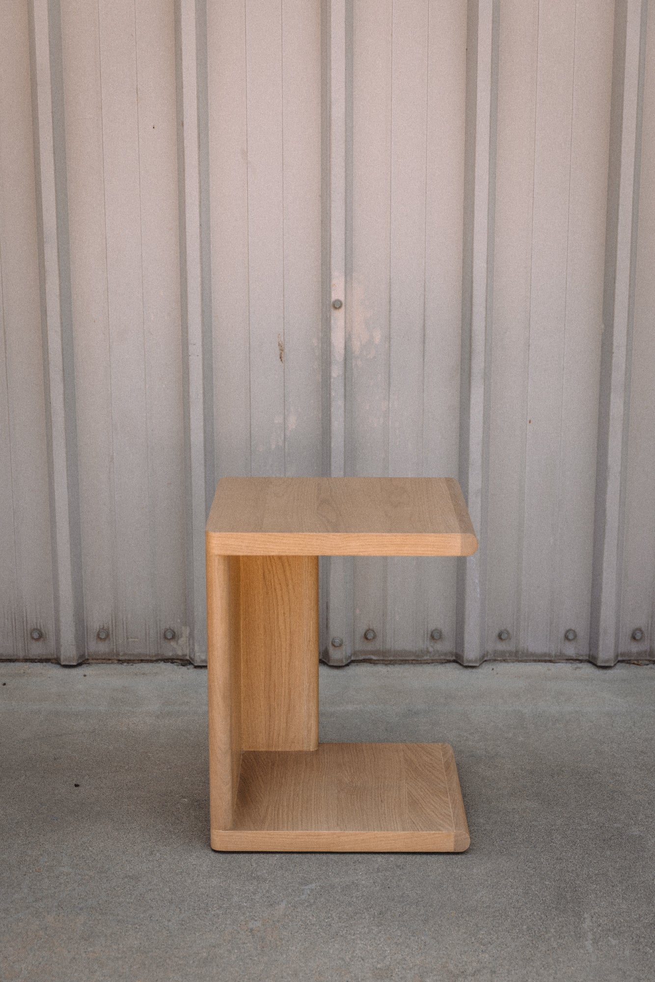 Article Torme C Side Table - White Oak