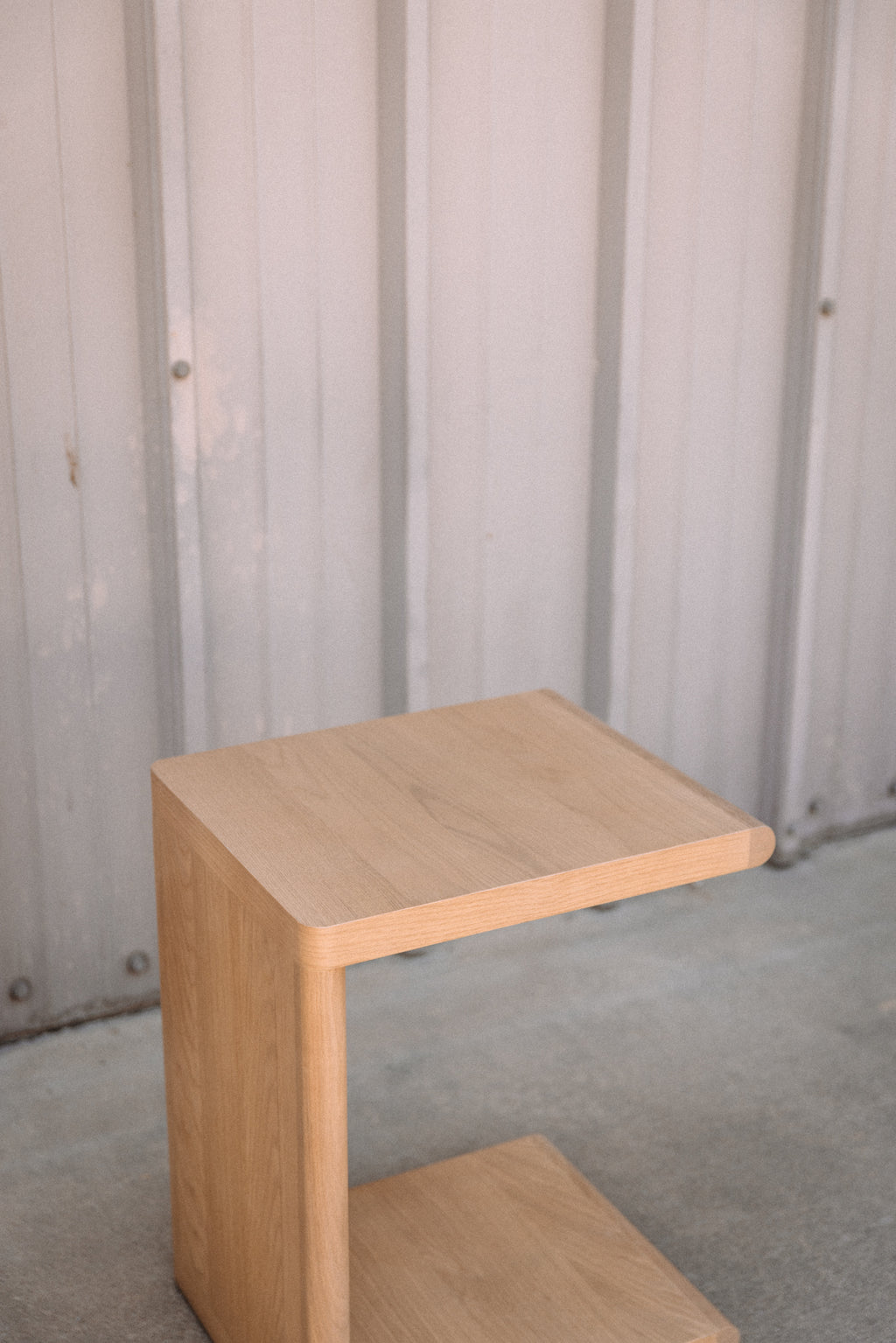 Article Torme C Side Table - White Oak