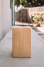 Article Torme C Side Table - White Oak