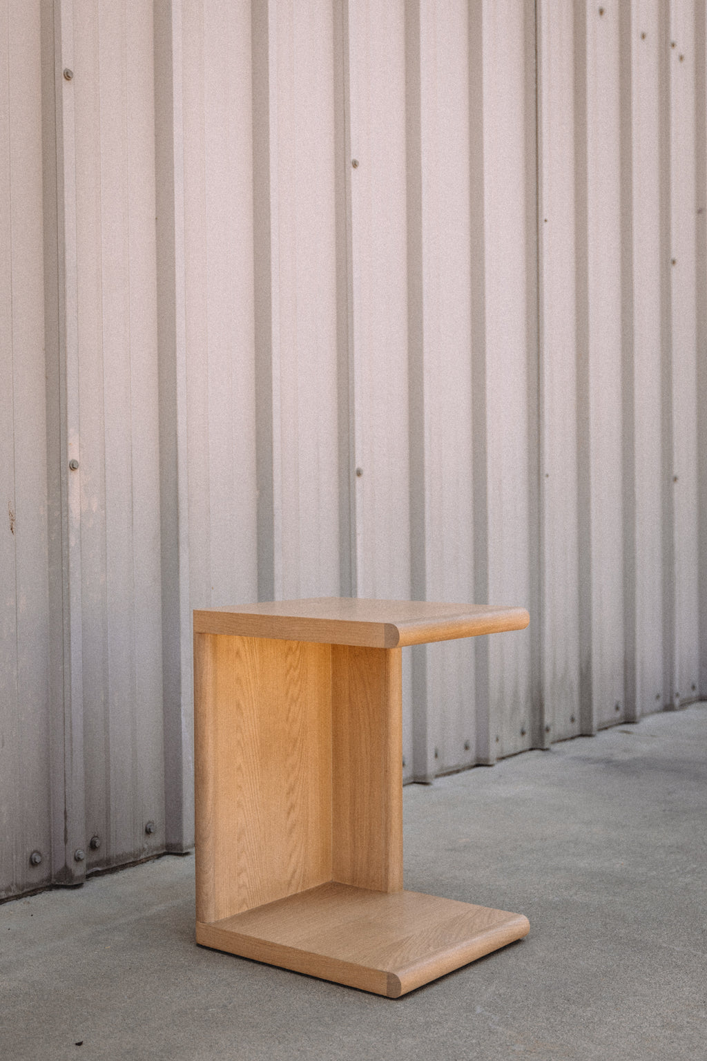 Article Torme C Side Table - White Oak