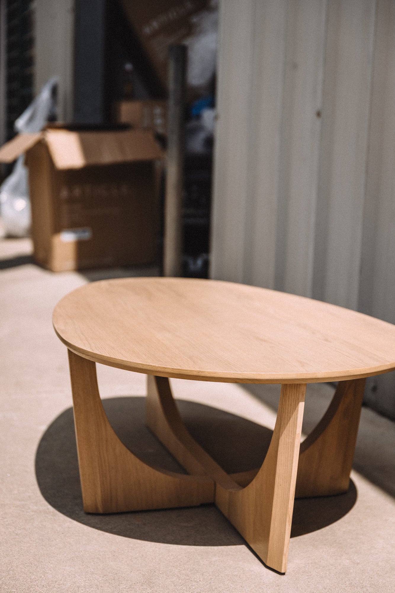 Article Tovi 42.5" Coffee Table - White Oak