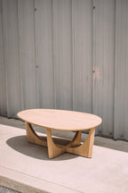 Article Tovi 42.5" Coffee Table - White Oak