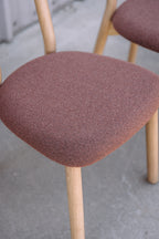 Article Ulka Dining Chair - White Oak and Ratine Oxide (Set of 2)