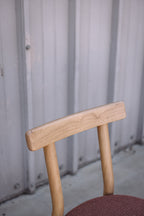 Article Ulka Dining Chair - White Oak and Ratine Oxide (Set of 2)
