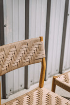 Article Wosla Corded Dining Chair - Oak/Danish Cord (Set of 2)