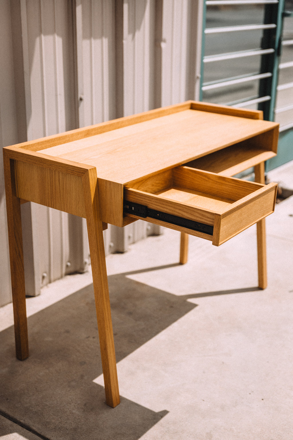 Article Fantol 43.25" Desk - Natural Oak