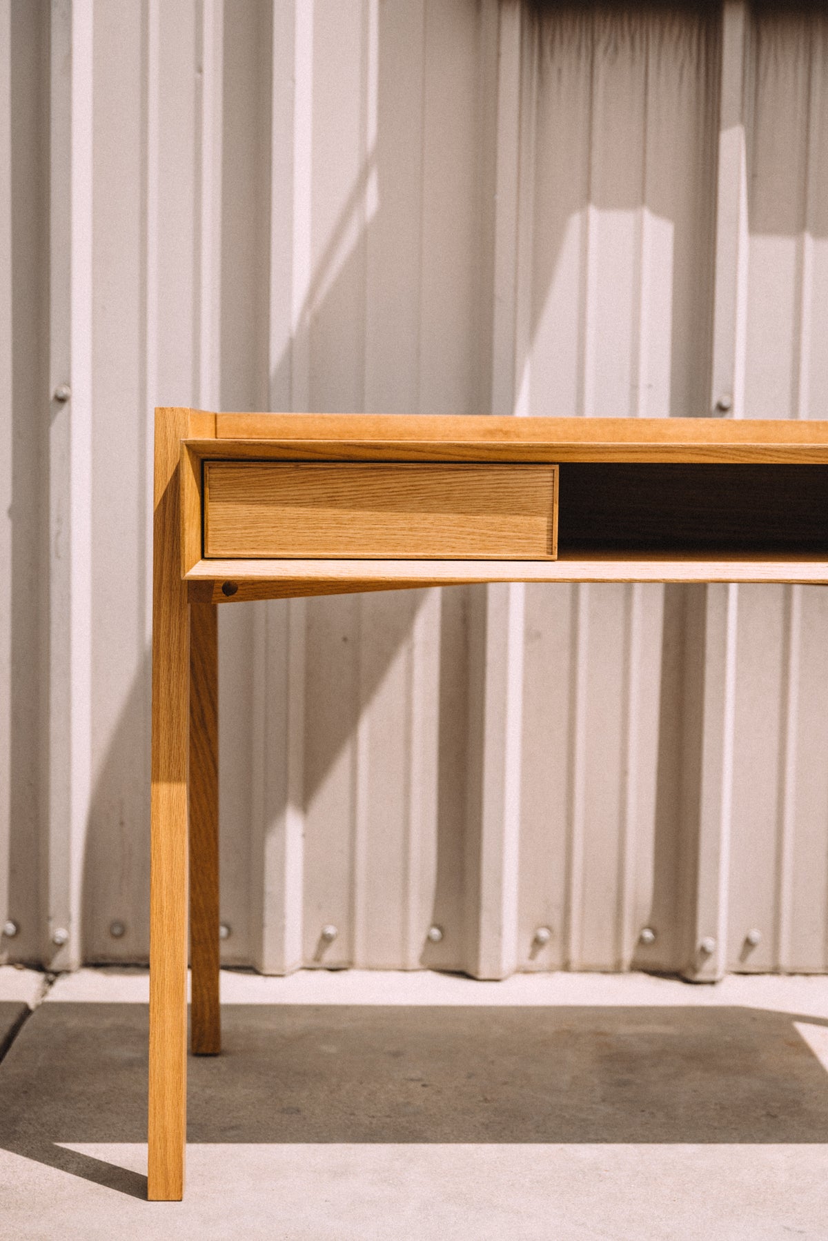 Article Fantol 43.25" Desk - Natural Oak