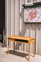 Article Fantol 43.25" Desk - Natural Oak