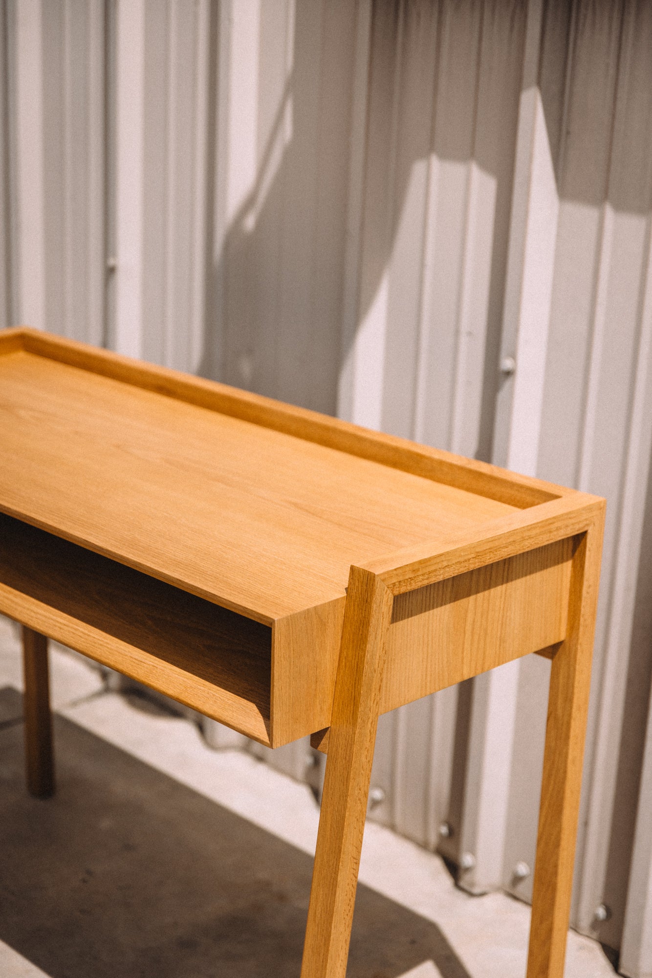 Article Fantol 43.25" Desk - Natural Oak