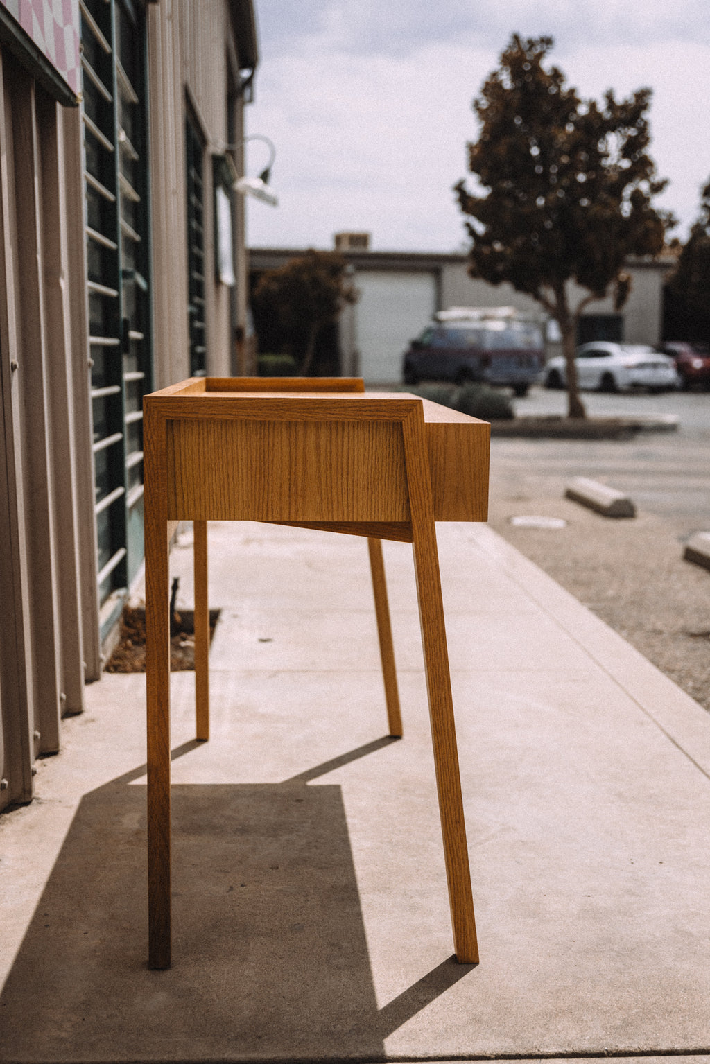 Article Fantol 43.25" Desk - Natural Oak