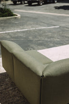 Burrow Range 5PC Sectional Lounger Moss Green