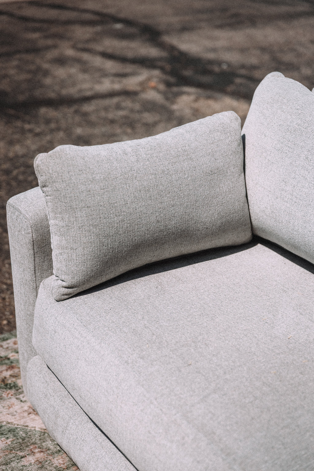 Burrow Span Sleeper Sofa Crushed Gravel