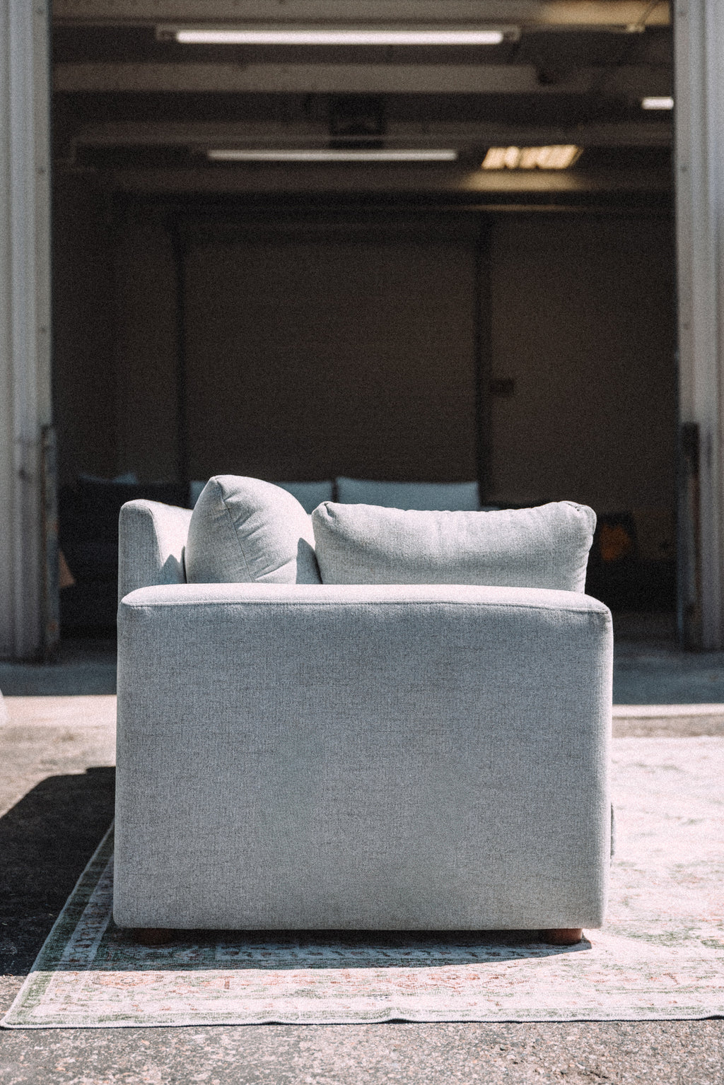 Burrow Span Sleeper Sofa Crushed Gravel