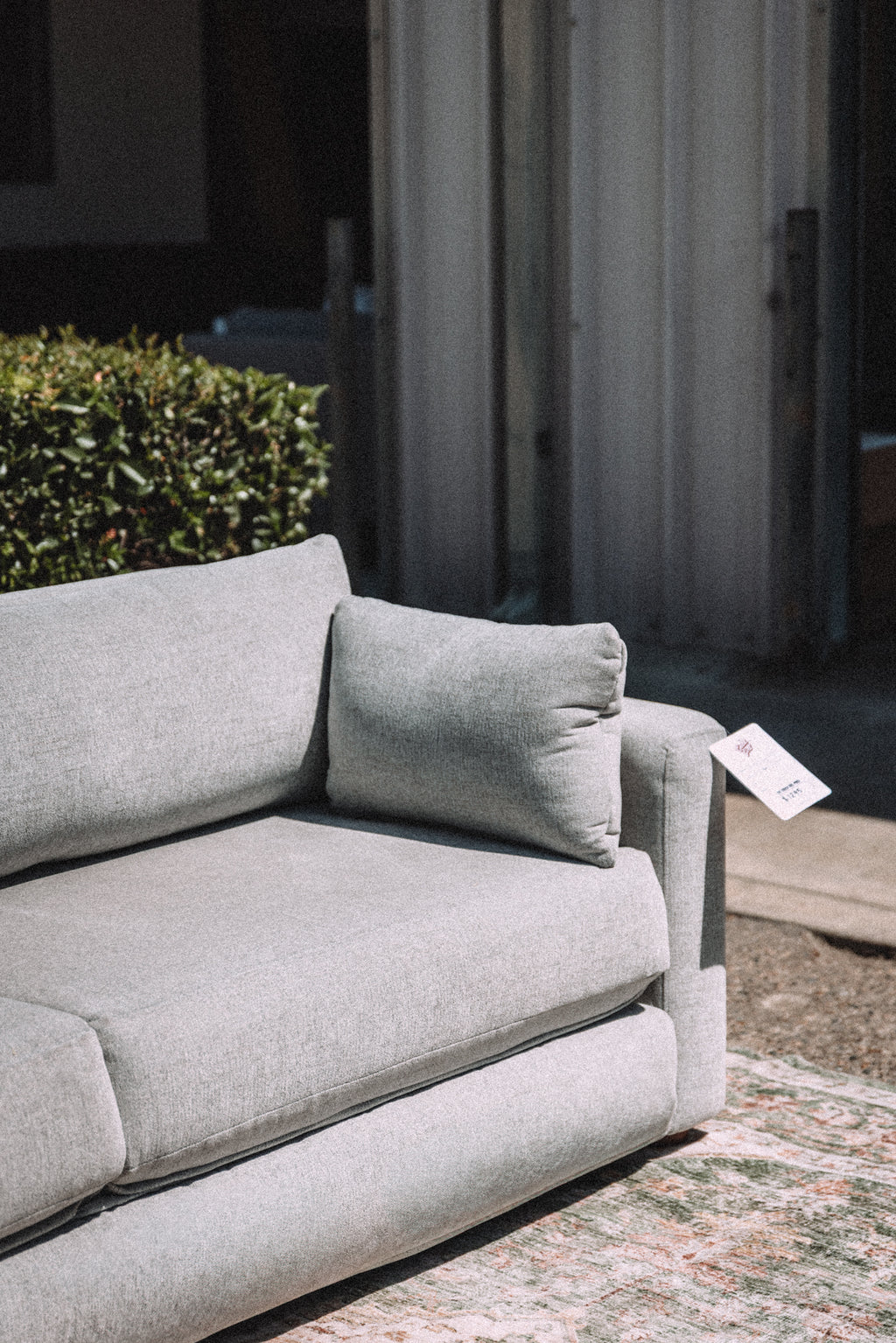 Burrow Span Sleeper Sofa Crushed Gravel
