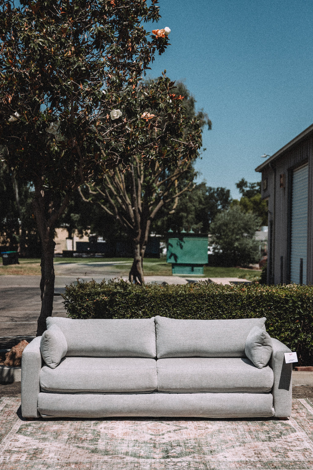 Burrow Span Sleeper Sofa Crushed Gravel